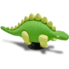 3D-grønn dinosaur med skjell – Jibbitz-charms