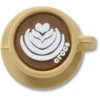 3D-kaffekopp Jibbitz™-charms