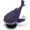 3D UV-skiftende hai-Jibbitz-charms