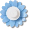 4Lw blå blomst Jibbitz-charms