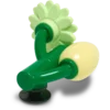 4Lw Gule blomsterknopper Jibbitz-charms