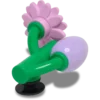 4Lw Lilla blomsterknopp Jibbitz-charms