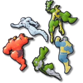 Avengers Villains 5-pakning med Jibbitz-charms