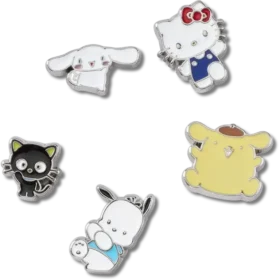 «B’hello Kitty® og venner – eksklusivt 5-pakk med Jibbitz-skocharms» «B’hello Kitty® og venner – eksklusivt 5-pakk med Jibbitz-skocharms»