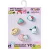 «B’hello KittyXc2Xae and Friends 5-pakning med Jibbitz-skocharms»