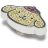 «B’pompompurin» med Swarovski®-krystaller – Jibbitz-skocharms