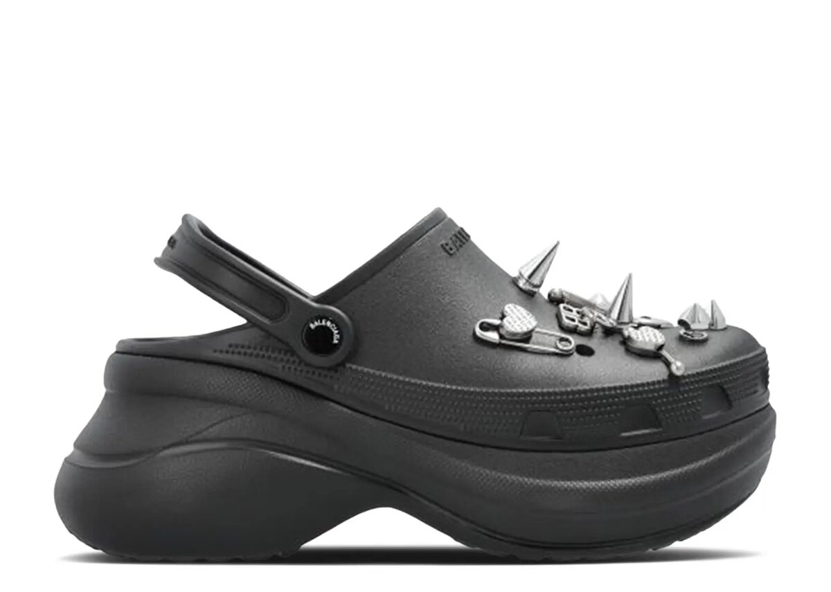 Balenciaga x Jibbitz Punk Mule «Black» Balenciaga x Jibbitz Punk Mule «Black»