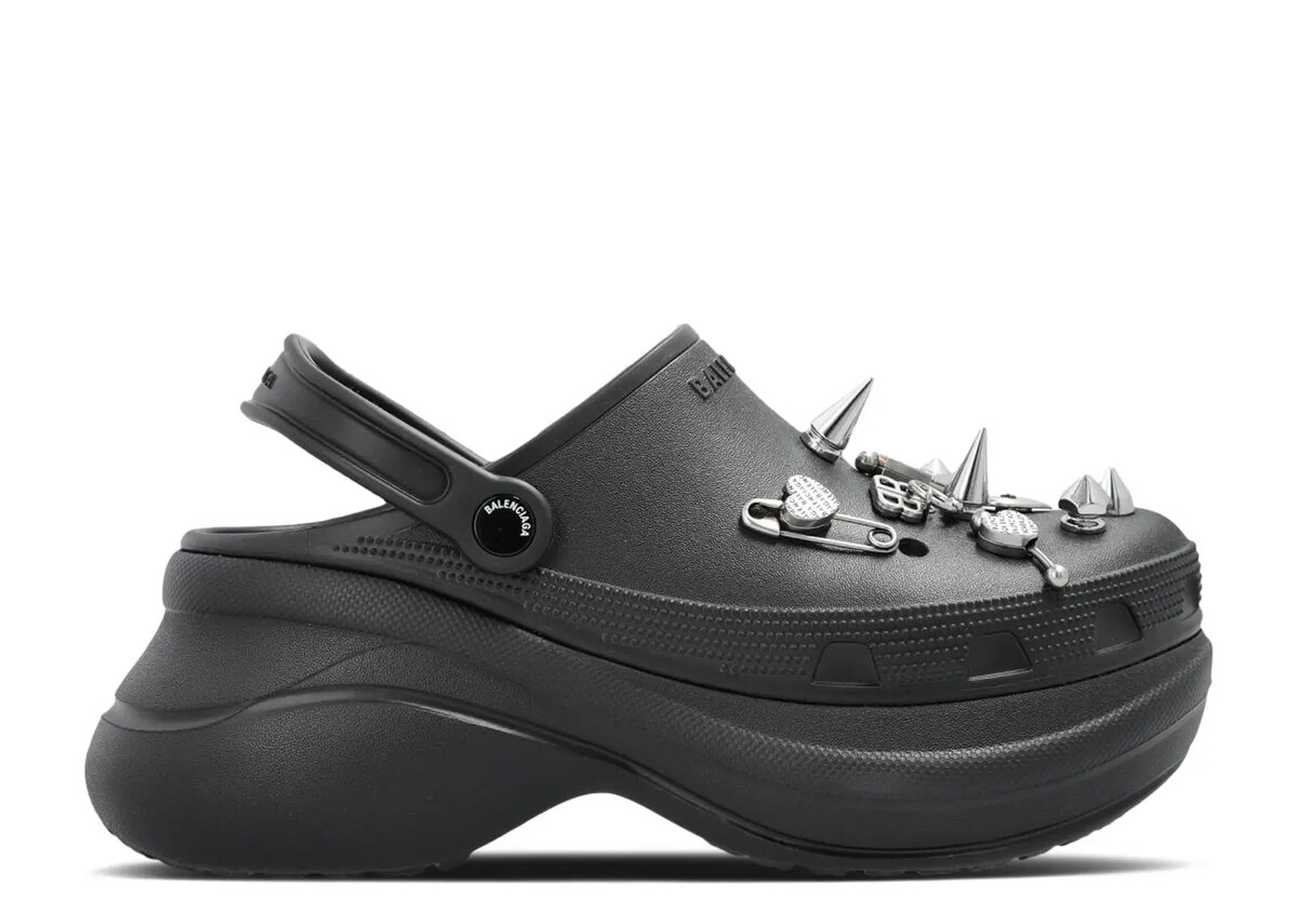 Balenciaga x Wmns Jibbitz Punk Mule «Black» Balenciaga x Wmns Jibbitz Punk Mule «Black»
