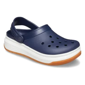 Band Full Force sandaler med tykk såle, unisex, blå og hvit