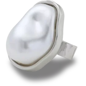 Baroque Drop Pearlsandalccharm Jibbitz™-charms