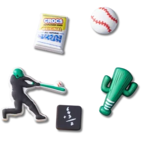 Baseball Team 5-pakning med Jibbitz-charms