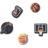Basketball Team 5-pakning med Jibbitz-charms