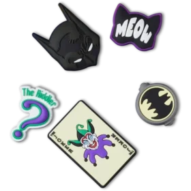 Batman 5-pakning Jibbitz-skocharms