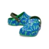 Baya Clog med trykk «Blue Bolt Multi»