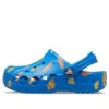 Baya Graphic Clogs «Blå»