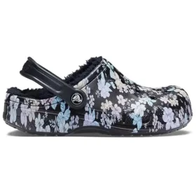 Baya Lined Clogs «Black White»