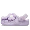 Baya Lined Fuzz Strap Singles Day «Purple White»