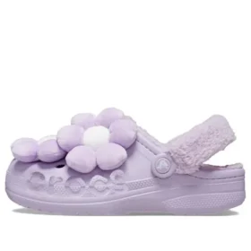 Baya Lined Fuzz Strap Singles Day «Purple White»