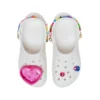 Baya Midsummer Platform Clogs «White Pink»