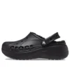 Baya Platform Lined Clog Sandaler «Black»
