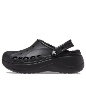 Baya Platform Lined Clog Sandaler «Black»