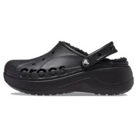 Baya Platform Lined Clog Sandaler «Black»