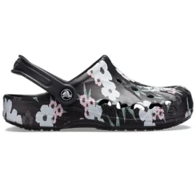 Baya Printed Clogs «Tropical Floral Black»