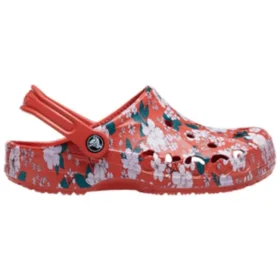 Baya Seasonal Printed Clogs «Spicy Orange White»