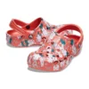 Baya Seasonal Printed Clogs «Spicy Orange White»