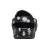 Baya sesongbaserte Clogs med trykk «Black Daisy»