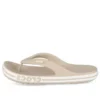 Bayaband-Flippflopper «Beige White»