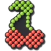 Beaded Cherry Jibbitz™-charms