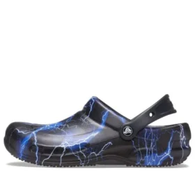 Bistro-Clogs «Black Lightning Bolts»