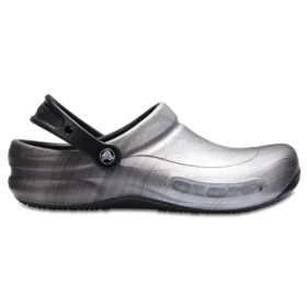 Bistro Graphic Clogs «Silver Black»