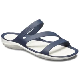 Blå-hvite sandaler «Blue White»