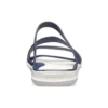 Blå-hvite sandaler «Blue White»
