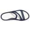 Blå-hvite sandaler «Blue White»