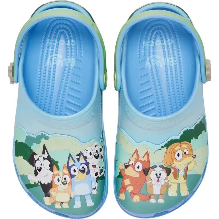 Bluey Best Buddies Classic Clog for småbarn Bluey Best Buddies Classic Clog for småbarn