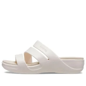 Boca-sandaler med remmer og kilehæl «White»