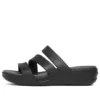 Boca Strappy Wedge Sandaler «Black»