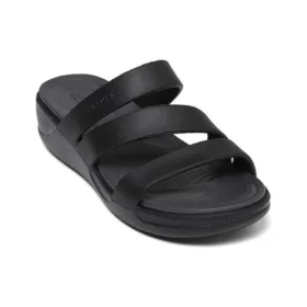 Boca Strappy Wedge Sandaler «Black»