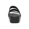 Boca Strappy Wedge Sandaler «Black»