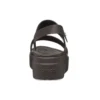 Brooklyn Croco Low Espresso Sandal «Brown»