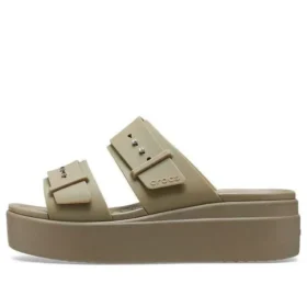 Brooklyn Low Wedge Sandal «Beige»