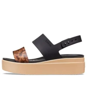 Brooklyn Tort Low Wedge «Black Brown»