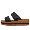 Brooklyn Woven Buckle Sandaler «Black Brown»