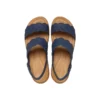 Brooklyn Woven Wedge Sandaler «Blue Brown»