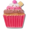 Chocolate Cupcake Jibbitz™-charms