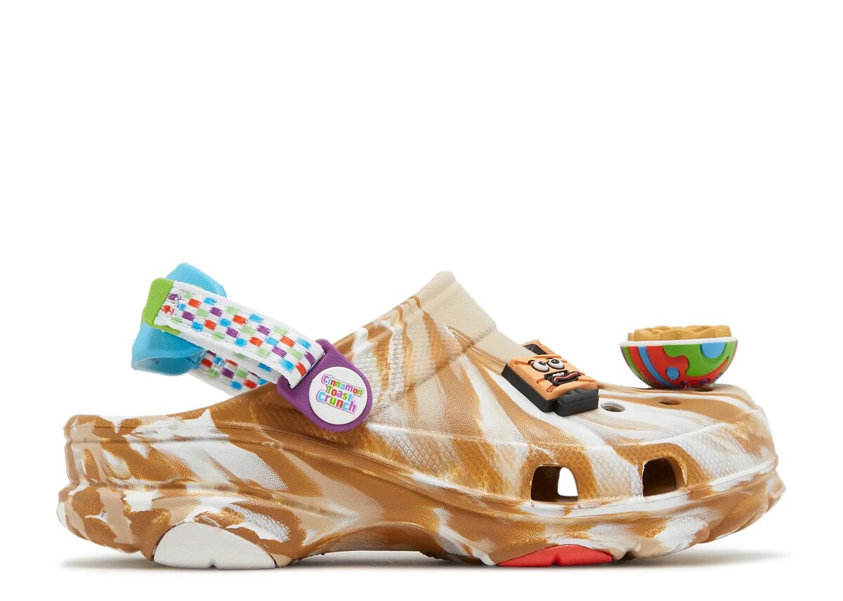 Cinnamon Toast Crunch x Classic All-Terrain Clog for småbarn Cinnamon Toast Crunch x Classic All-Terrain Clog for småbarn