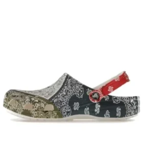 Classic Bandana Clogs «Green Blue Red»
